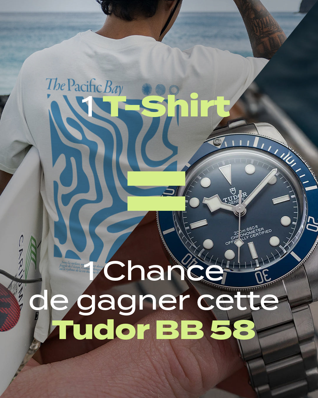 Tee·shirt "The Pacific Bay"